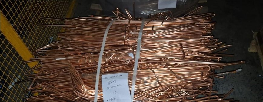 disposal of Transit Damaged “Copper Tube, Approx. Qty- 2200 Kgs”