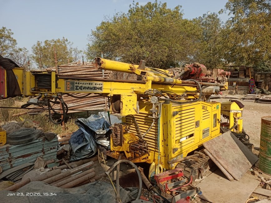 Disposal of Water Damaged “MASSENZA HYDRALIC DRILLING RIG MACHINE”