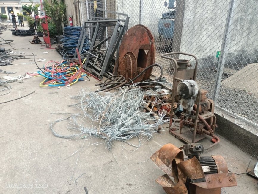 Disposal Of Fire Affected “Copper Cables : Qty- 3049 Kgs Approx, Aluminum Cables : Qty- 5600 Kgs Approx, , Ms & Platic Scrap: Qty- 1000 Kgs Approx, SS Scrap: Qty- 350 Kgs Approx”-3