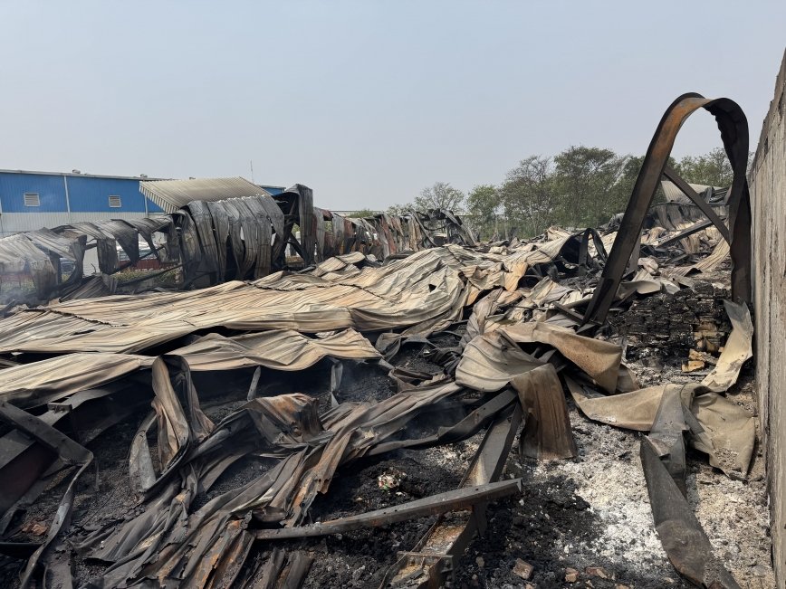 Disposal Of Fire Affected “Ms Scrap(Heavy, Column, Beams Etc.) : Qty- 220 MT Approx, Ms Scrap(Light, Truss, Perlin Etc.) : Qty- 65 MT Approx, Roof Sheets(Gi,Profile Sheet Scrap) : Qty- 60MT Approx”-1